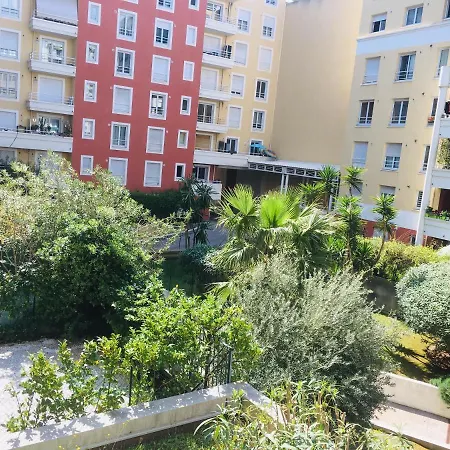 Lägenhet Le Californie Cote D'azur Les Pieds Dans L'eau Nice